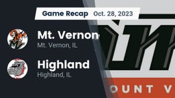 Recap: Mt. Vernon  vs. Highland  2023