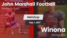 Matchup: John Marshall vs. Winona  2017