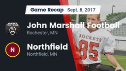 Recap: John Marshall Football vs. Northfield  2017
