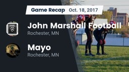 Recap: John Marshall Football vs. Mayo  2017