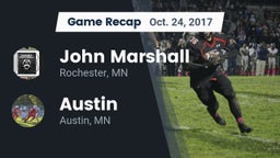 Recap: John Marshall  vs. Austin  2017