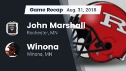 Recap: John Marshall  vs. Winona  2018