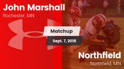 Matchup: John Marshall vs. Northfield  2018