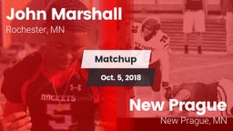 Matchup: John Marshall vs. New Prague  2018