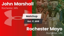 Matchup: John Marshall vs. Rochester Mayo  2018