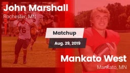 Matchup: John Marshall vs. Mankato West  2019