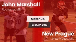 Matchup: John Marshall vs. New Prague  2019