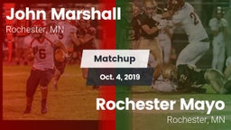 Matchup: John Marshall vs. Rochester Mayo  2019