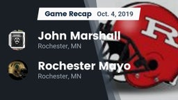 Recap: John Marshall  vs. Rochester Mayo  2019