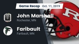 Recap: John Marshall  vs. Faribault  2019