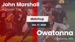 Matchup: John Marshall vs. Owatonna  2020