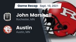 Recap: John Marshall  vs. Austin  2021