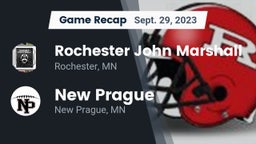 Recap: Rochester John Marshall  vs. New Prague  2023