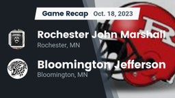 Recap: Rochester John Marshall  vs. Bloomington Jefferson  2023