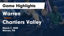 Warren  vs Chartiers Valley  Game Highlights - March 7, 2020