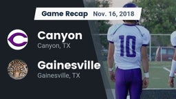 Recap: Canyon  vs. Gainesville  2018