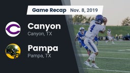 Recap: Canyon  vs. Pampa  2019