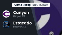 Recap: Canyon  vs. Estacado  2020