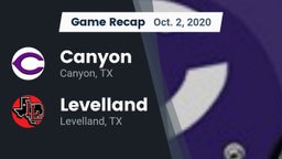 Recap: Canyon  vs. Levelland  2020