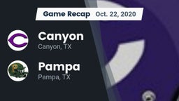 Recap: Canyon  vs. Pampa  2020