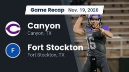 Recap: Canyon  vs. Fort Stockton  2020