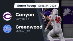 Recap: Canyon  vs. Greenwood   2021