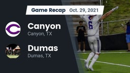 Recap: Canyon  vs. Dumas  2021