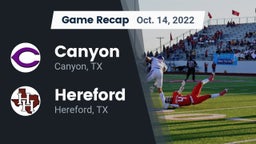 Recap: Canyon  vs. Hereford  2022