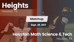 Matchup: Heights  vs. Houston Math Science & Tech  2017