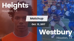 Matchup: Heights  vs. Westbury  2017