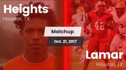 Matchup: Heights  vs. Lamar  2017