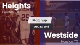 Matchup: Heights  vs. Westside  2018