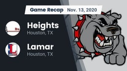 Recap: Heights  vs. Lamar  2020