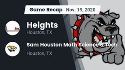 Recap: Heights  vs. Sam Houston Math Science & Tech  2020