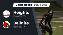 Recap: Heights  vs. Bellaire  2020