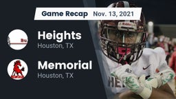 Recap: Heights  vs. Memorial  2021