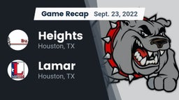 Recap: Heights  vs. Lamar  2022