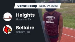 Recap: Heights  vs. Bellaire  2022