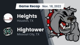 Recap: Heights  vs. Hightower  2022