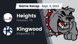 Recap: Heights  vs. Kingwood  2023