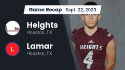 Recap: Heights  vs. Lamar  2023