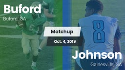 Matchup: Buford  vs. Johnson  2019