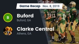 Recap: Buford  vs. Clarke Central  2019