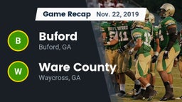 Recap: Buford  vs. Ware County  2019