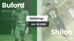 Matchup: Buford  vs. Shiloh  2020