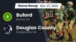 Recap: Buford  vs. Douglas County  2020