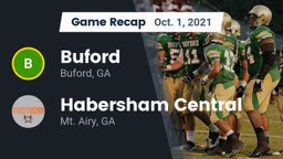 Recap: Buford  vs. Habersham Central 2021