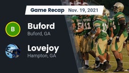 Recap: Buford  vs. Lovejoy  2021