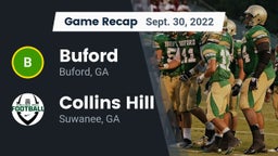 Recap: Buford  vs. Collins Hill  2022