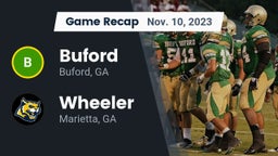 Recap: Buford  vs. Wheeler  2023